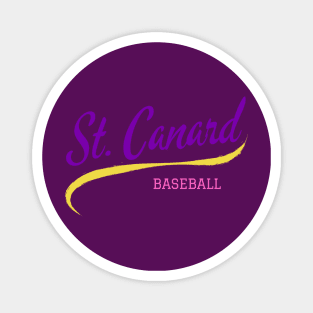 St. Canard Baseball Magnet